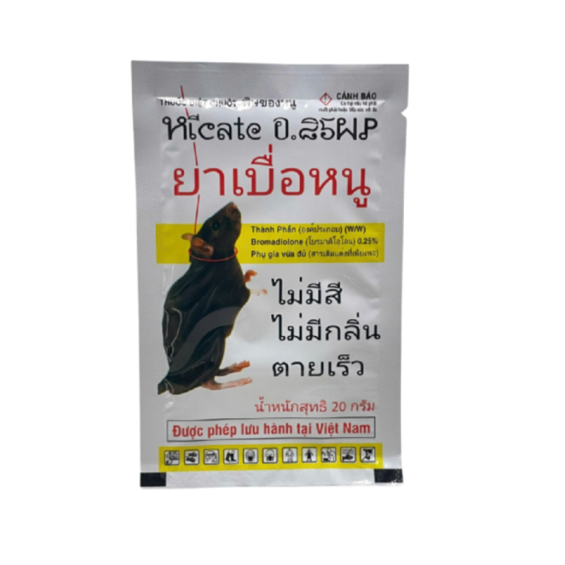 Thuốc diệt chuột Thái túi